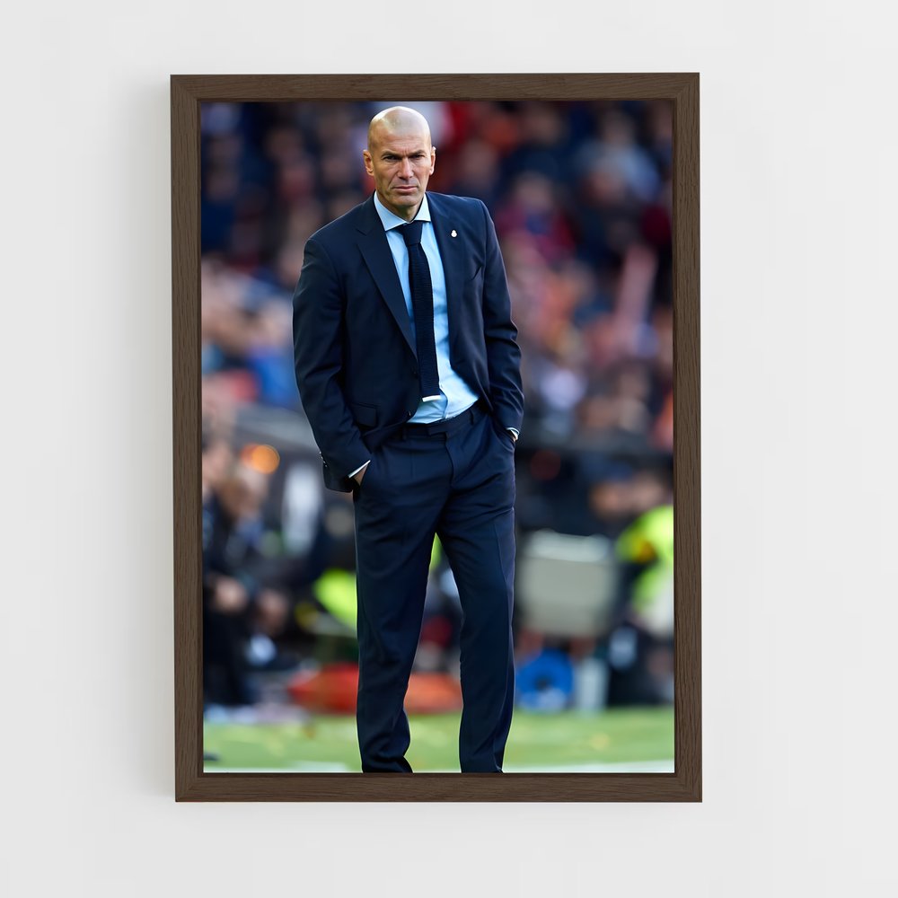 Poster Zidane Costume – affiche Football (vue 5)
