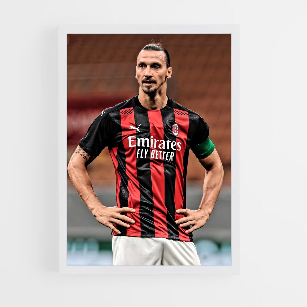 Poster Zlatan Ibrahimovic – affiche Football (vue 3)