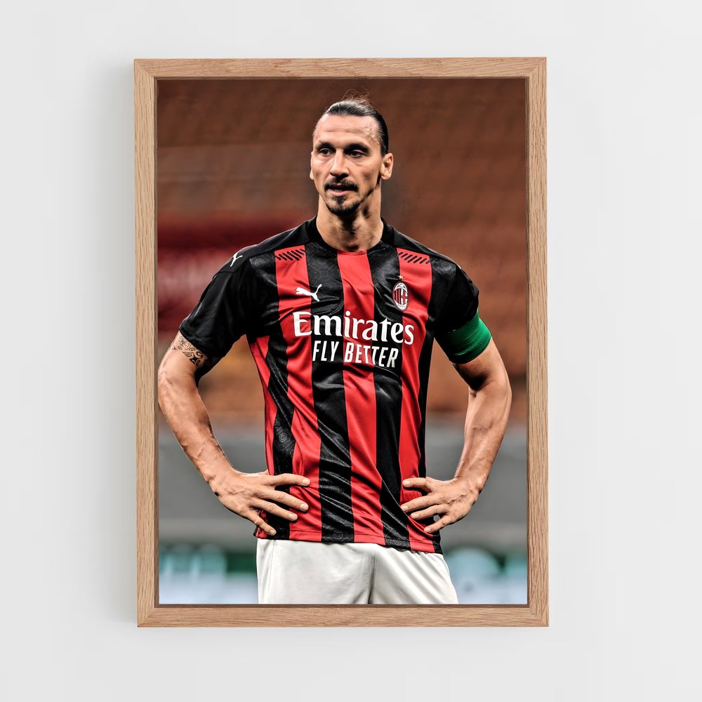 Poster Zlatan Ibrahimovic – affiche Football (vue 4)