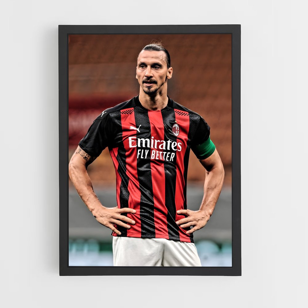 Poster Zlatan Ibrahimovic – affiche Football (vue 2)