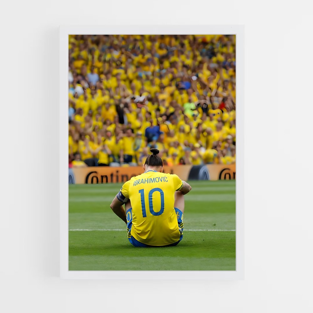 Poster Ibrahimovic – affiche Football (vue 3)