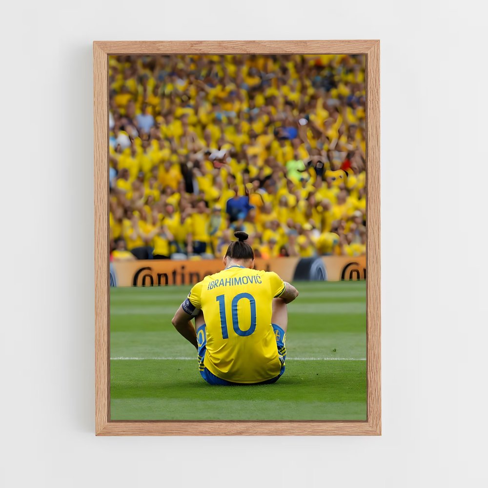 Poster Ibrahimovic – affiche Football (vue 4)