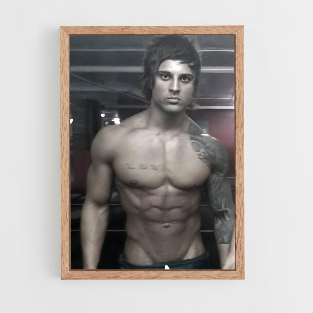 Poster Zyzz – affiche Musculation (vue 4)