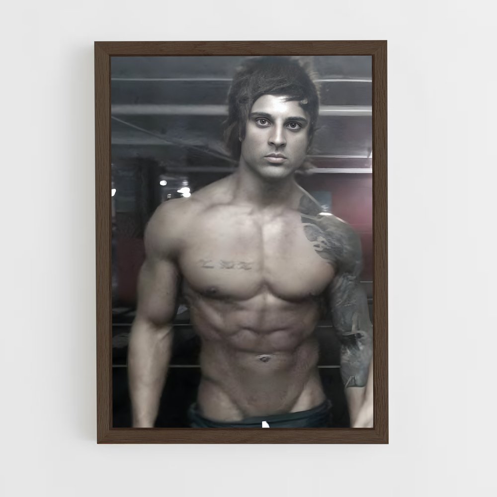 Poster Zyzz – affiche Musculation (vue 5)