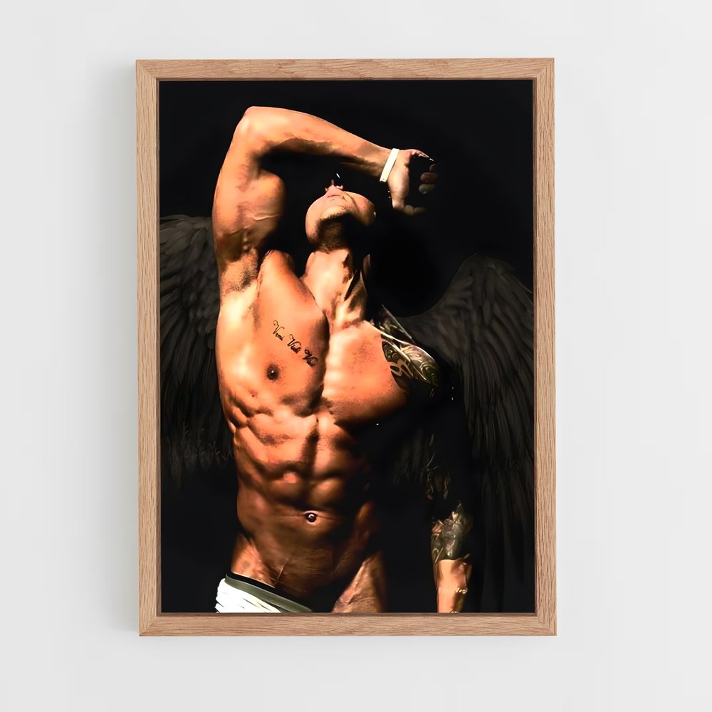Poster Zyzz Ailes – affiche Musculation (vue 4)
